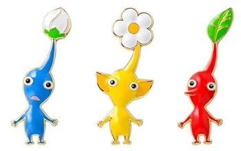Amazon | バッジ 3種セット 青ﾋﾟｸﾐﾝ 黄ﾋﾟｸﾐﾝ 赤ﾋﾟｸﾐﾝ 任天堂東京